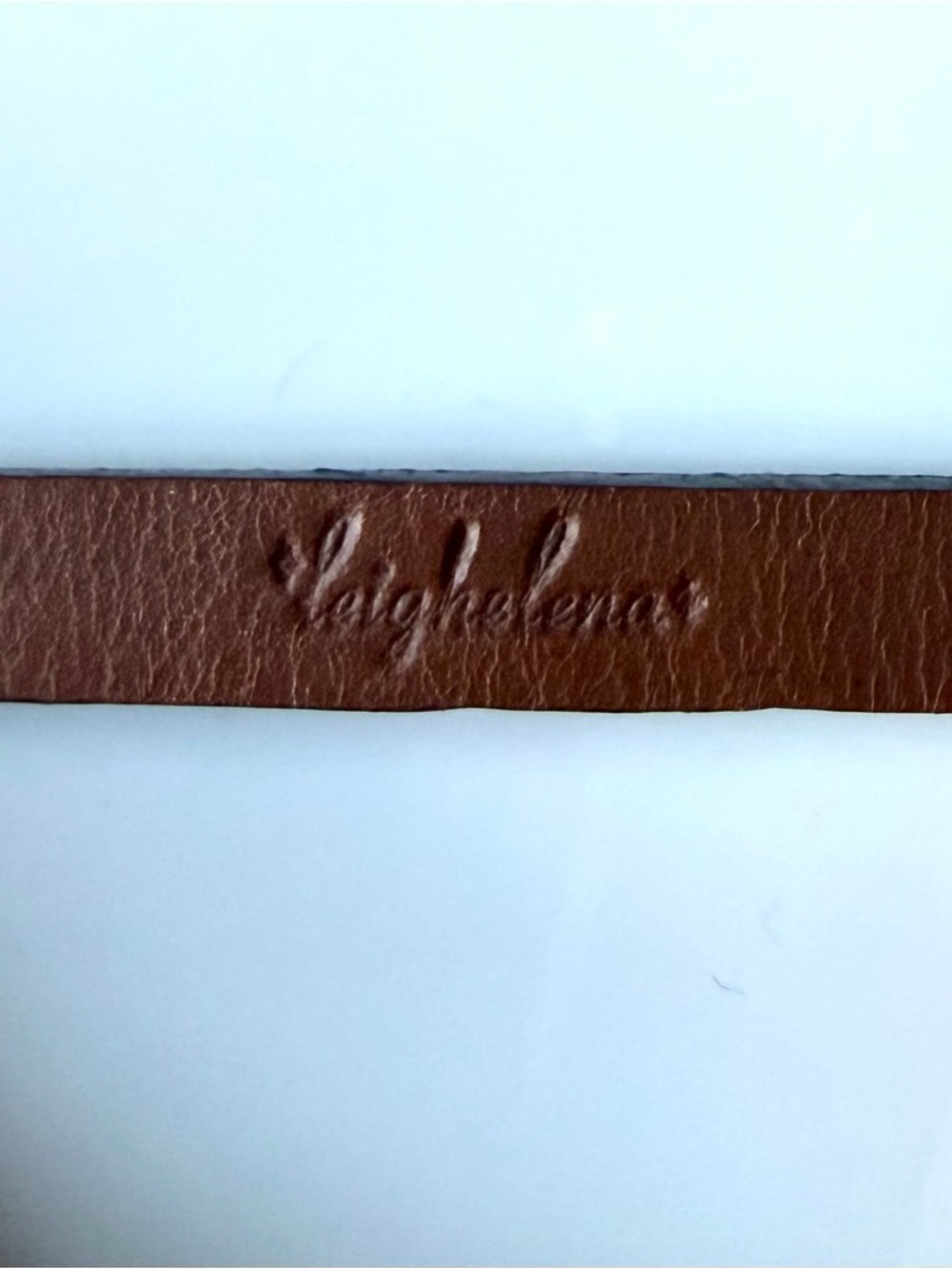 Leighelena Printed T-Bar Wrap Leather Bracelet - Picture 6 of 6